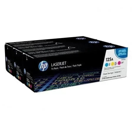 Tóner Original HP nº125A Multipack/ Cian/ Magenta/ Amarillo - PixelPlaza