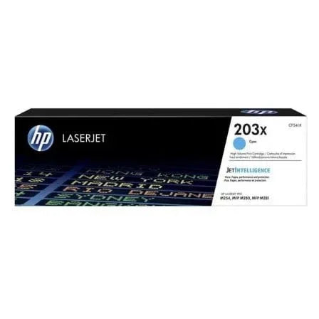 Tóner Original HP nº203X XL Alta Capacidad/ Cian - PixelPlaza