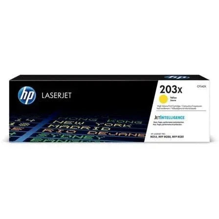 Tóner Original HP nº203X XL Alta Capacidad/ Amarillo - PixelPlaza