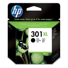 Cartucho tinta HP 301xl ch563ee negro 8ml 1050 - c5324 · c5370 · c5380 · c5388 · c6340 · d5460 · d5463