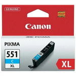 Cartucho de Tinta Original Canon CLI-551C XL Alta Capacidad/ Cian - PixelPlaza