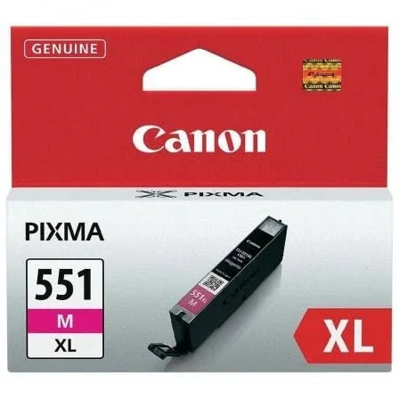 Cartucho de Tinta Original Canon CLI-551M XL Alta Capacidad/ Magenta - PixelPlaza