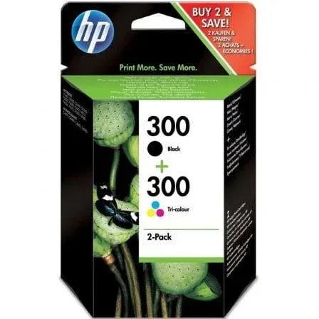 Cartucho de Tinta Original HP nº300 Multipack/ Negro/ Tricolor - PixelPlaza