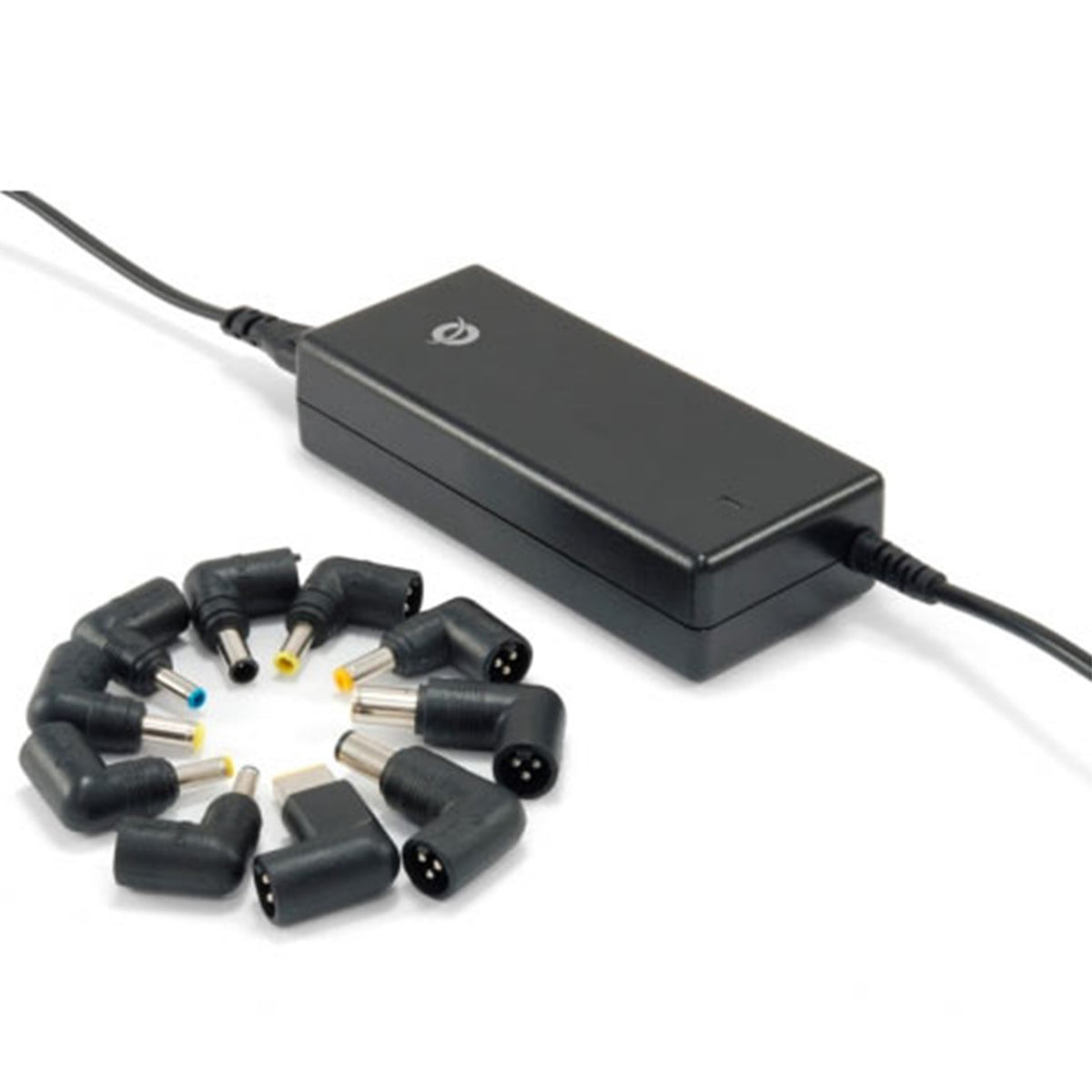 Cargador universal de portátil Conceptronic 65w automático 18v a 20v 10 conectores