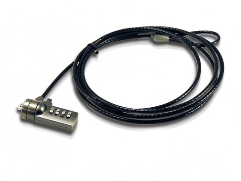 Cable seguridad coneptronic portatiles 1.8m combinacion