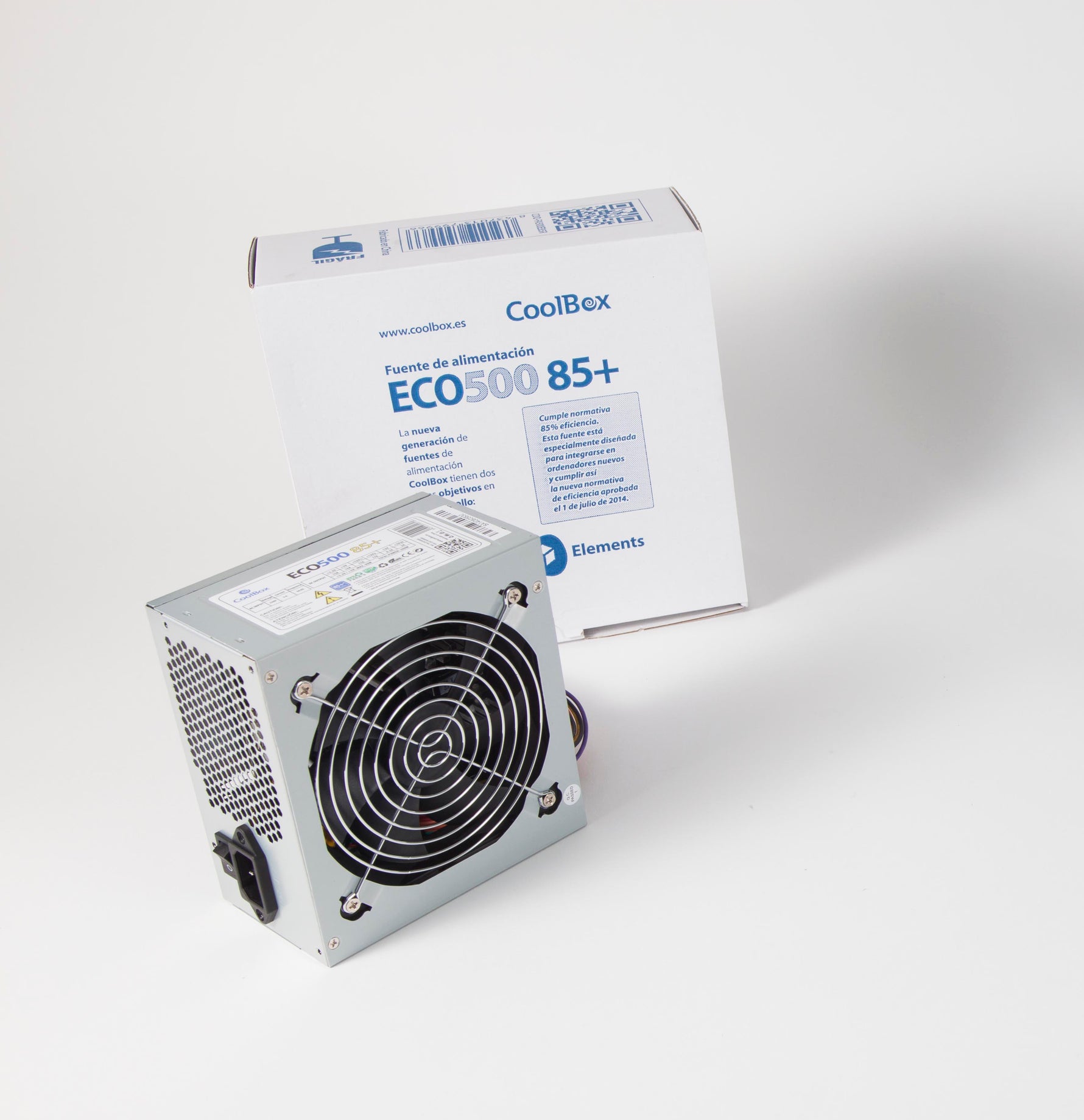 Fuente alimentacion coolbox atx eco 500