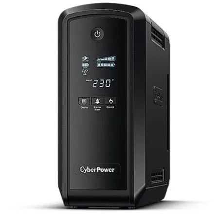 SAI Línea Interactiva Cyberpower CP900EPFCLCD/ 900VA-540W/ 6 Salidas/ Formato Torre - PixelPlaza