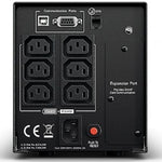 SAI Línea Interactiva Cyberpower PR750ELCD/ 750VA-675W/ 6 Salidas/ Formato Torre
