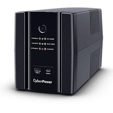 SAI Línea Interactiva Cyberpower UT1500EG/ 1500VA-900W/ 4 Salidas/ Formato Torre - PixelPlaza