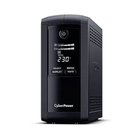 SAI Línea Interactiva Cyberpower VP1000ELCD/ 1000VA-550W/ 4 Salidas/ Formato Torre - PixelPlaza