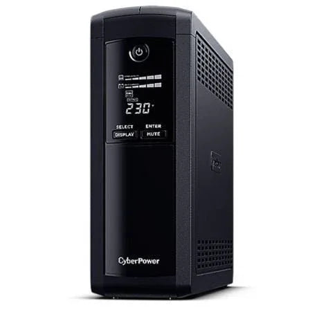 SAI Línea Interactiva Cyberpower VP1600ELCD/ 1600VA-960W/ 5 Salidas/ Formato Torre - PixelPlaza