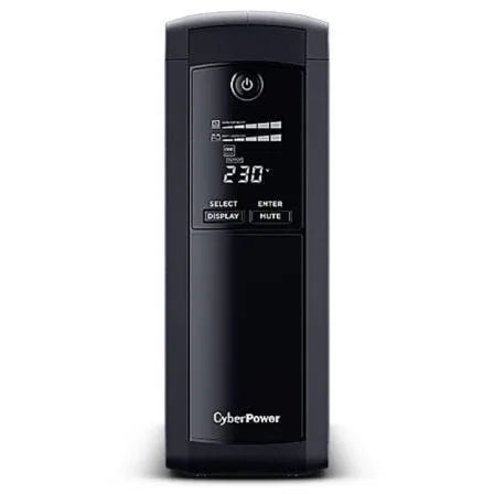SAI Línea Interactiva Cyberpower VP1600ELCD/ 1600VA-960W/ 5 Salidas/ Formato Torre - PixelPlaza