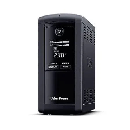 SAI Línea Interactiva Cyberpower VP700ELCD/ 700VA-390W/ 4 Salidas/ Formato Torre - PixelPlaza