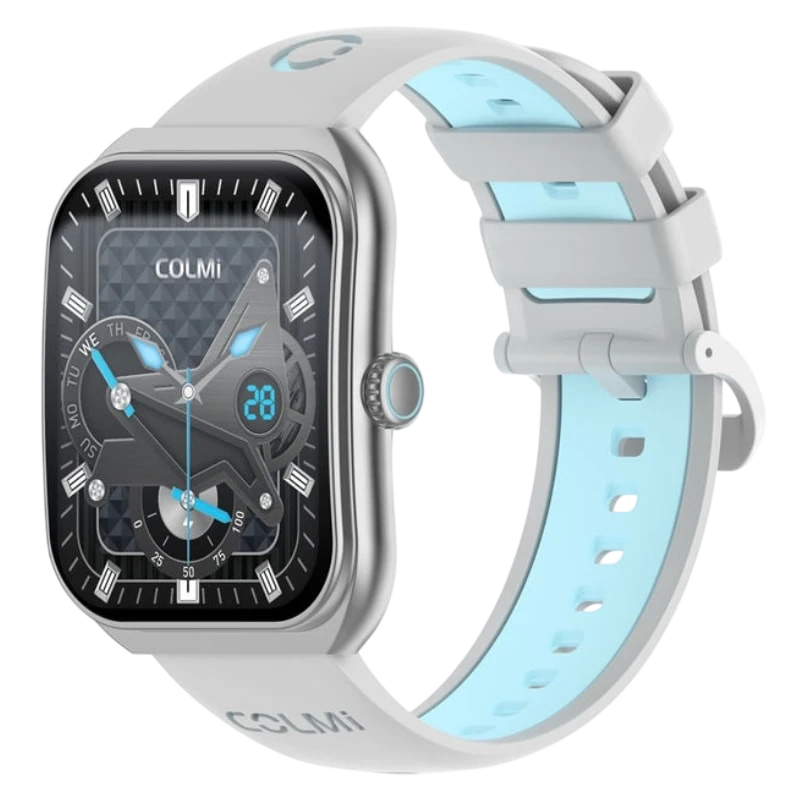 COLMI P86 Plata 1,93 pulgadas AMOLED GPS 12 días +120 deportes 1ATM Smartwatch