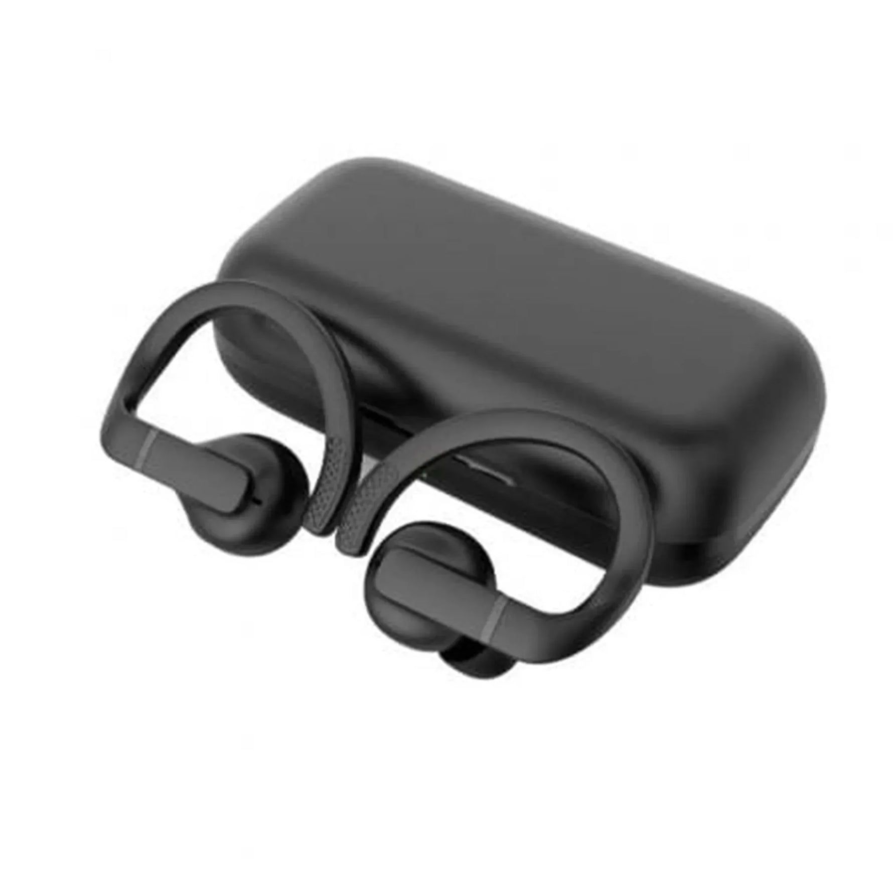 Auriculares Deportivos Bluetooth Daewoo DW2003 con estuche de carga/ Autonomía 8h/ Negros - PixelPlaza