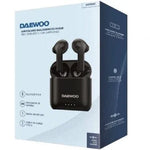 Auriculares Bluetooth Daewoo DW2020 con estuche de carga/ Autonomía 5h/ Negros - PixelPlaza