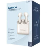 Auriculares Bluetooth Daewoo DW2021 con estuche de carga/ Autonomía 5h/ Blancos - PixelPlaza