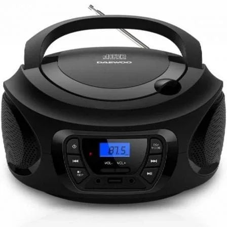 Radio CD Daewoo DW3011/ 4W/ Negro - PixelPlaza
