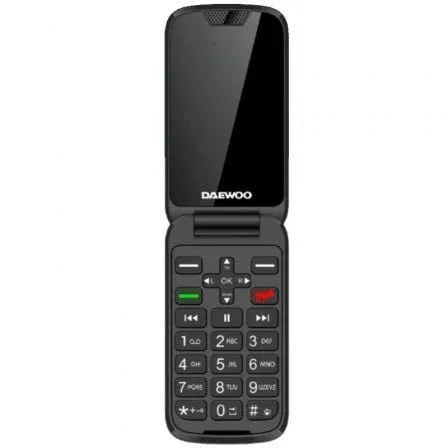 Teléfono Móvil Daewoo DW8005 para Personas Mayores/ 4G/ Negro - PixelPlaza