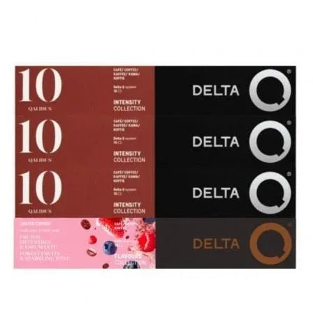Cápsula Delta Combo Qualidus + Frutos Silvestres & Espumante del para cafeteras Delta/ Caja de 40 - PixelPlaza