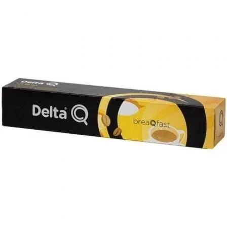 Cápsula Delta BreaQfast para cafeteras Delta/ Caja de 10 - PixelPlaza