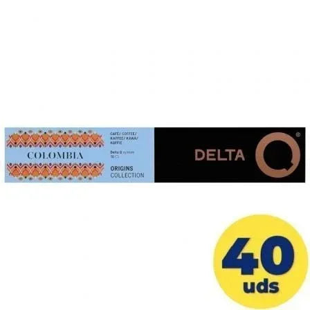 Cápsula Delta Q Colombia para cafeteras Delta/ Caja de 40 - PixelPlaza