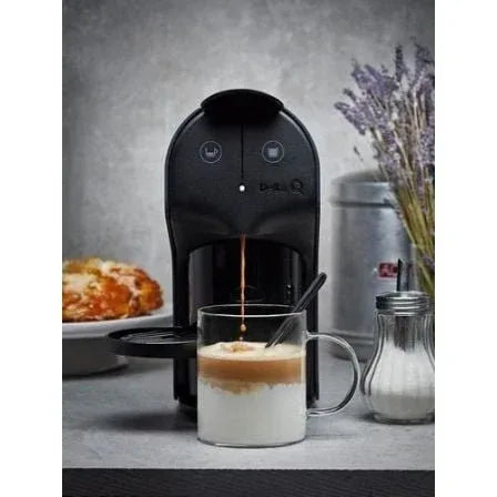 Cafetera de Cápsulas Delta Quick/ Negra - PixelPlaza