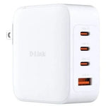 Cargador de Pared GaN D-Link DCF-141/E/ 3xUSB Tipo-C/ 1xUSB/ 140W - PixelPlaza