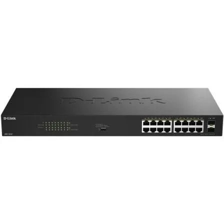 Switch D-Link DGS-1018P/E 18 Puertos/ RJ-45 Gigabit 10/100/1000 PoE/ SFP - PixelPlaza