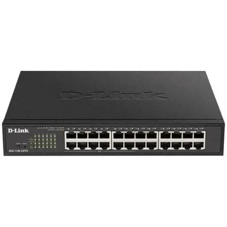 Switch Gestionable D-Link DGS-1100-24PV2 24 Puertos/ RJ-45 Gigabit 10/100/1000 PoE - PixelPlaza