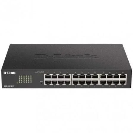 Switch Gestionable D-Link DGS-1100-24V2 24 Puertos/ RJ-45 Gigabit 10/100/1000 - PixelPlaza