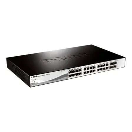 Switch D-Link DGS-1210-28P 28 Puertos RJ45/ 10/100/1000/ SFT/ PoE - PixelPlaza