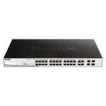 Switch D-Link DGS-1210-28P 28 Puertos RJ45/ 10/100/1000/ SFT/ PoE - PixelPlaza