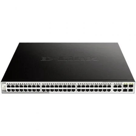 Switch Gestionable D-Link DGS-1210-52MP 52 Puertos/ RJ-45 10/100/1000 PoE/ SFP - PixelPlaza