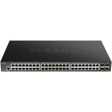 Switch Gestionable D-Link Smart DGS-1250-52XMP 52 Puertos/ RJ-45 10/100/1000 PoE/ SFP - PixelPlaza
