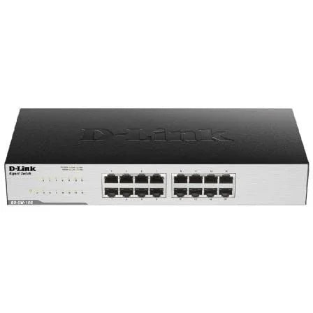 Switch D-Link GO-SW-16G 16 Puertos/ RJ-45 10/100/1000 - PixelPlaza