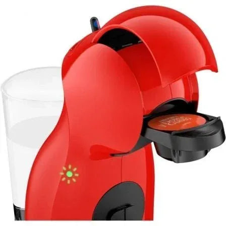 Cafetera de Cápsulas Delonghi Piccolo XS EDG210/ Roja y Negra - PixelPlaza