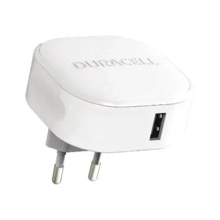 Cargador de Pared Duracell DRACUSB12W-EU/ 1xUSB/ 2.4A - PixelPlaza