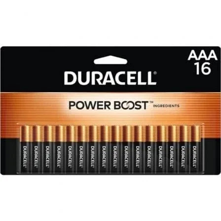 Pack de 16 Pilas AAA Duracell Plus Power Boost DPBLR3B16/ 1.5V/ Alcalinas - PixelPlaza
