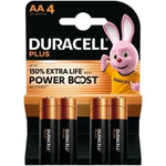 Pack de 4 Pilas AA Duracell Plus Power Boost DPBLR6B4/ 1.5V/ Alcalinas - PixelPlaza