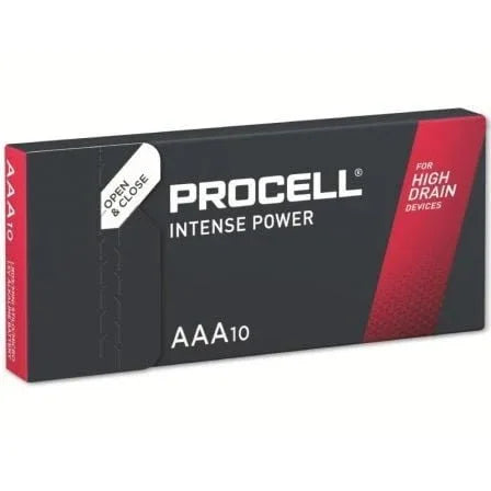 Pack de 10 Pilas AAA L03 Duracell PROCELL DURINTLR3C10/ 1.5V/ Alcalinas - PixelPlaza