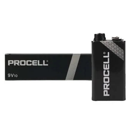 Pack de 10 Pilas Duracell PROCELL ID1604IPX10/ 9V/ Alcalinas - PixelPlaza