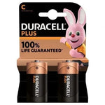 Pack de 2 Pilas C Duracell LR14/ 1.5V/ Alcalinas - PixelPlaza