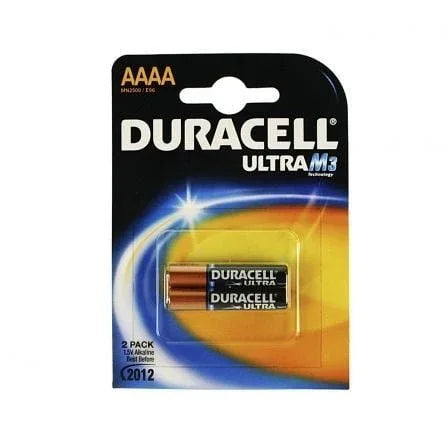 Pack de 2 Pilas AAAA Duracell Ultra MX2500/ 1.5V/ Alcalinas - PixelPlaza