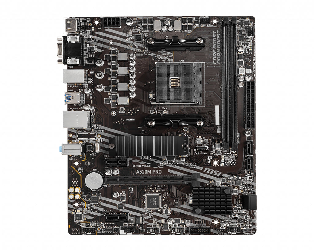 Placa base MSI am4 a520m pro m - ATX