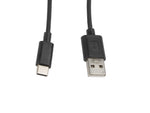 Cable USB Lanberg 2.0 macho · USB tipo c macho Negro