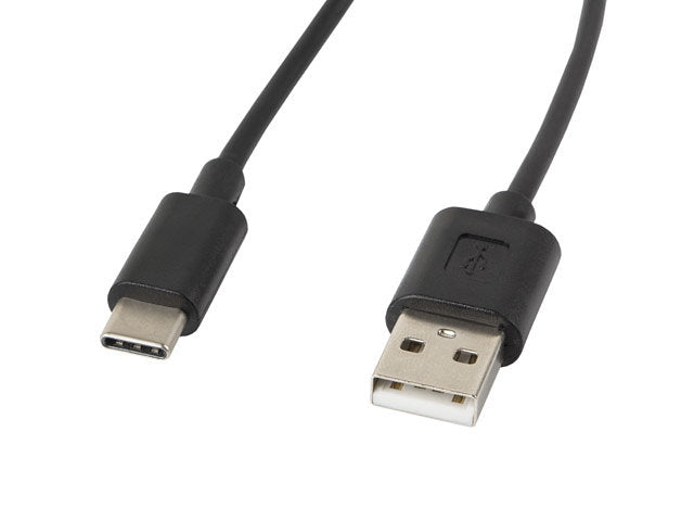 Cable USB Lanberg 2.0 macho · USB tipo c macho 1.8m negro