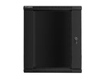 Armario Lanberg 15u 600x600x774 auto ensamblado rack 19 hasta 60 kg negro