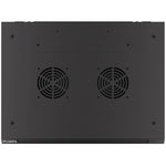 Armario rack Lanberg 6u 600x450x368 auto ensamblado 19 pulgadas hasta 60 kg negro