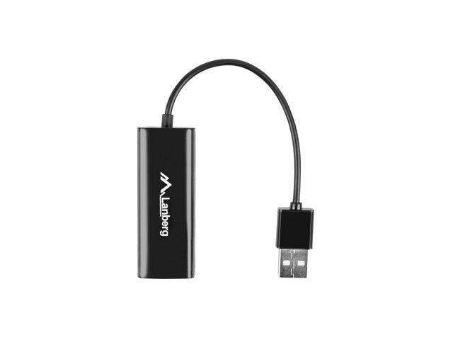 Adaptador usb lanberg 2.0 ethernet rj45